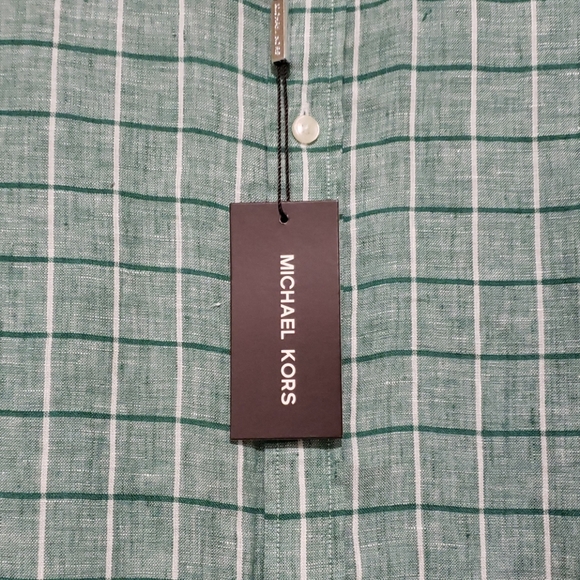 NWT Michael Kors Men's Shirt long sleeve size XL - Picture 3 of 8